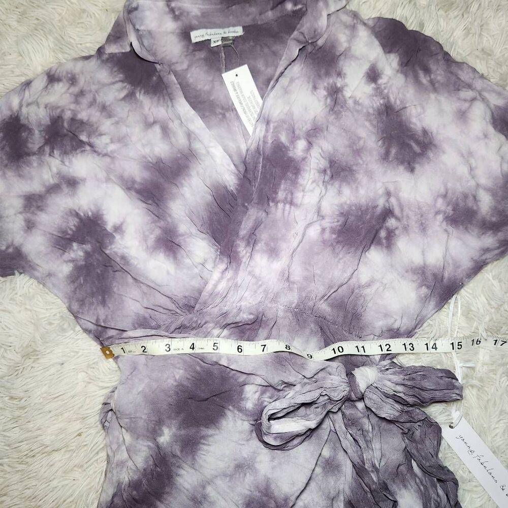 Young Fabulous & Broke Raine Tie Dye Wrap Dress - Picture 5 of 12